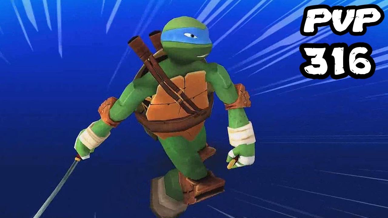 TMNT Legends PVP 316 (Leonardo, Creep, Pizza Face) YouTube