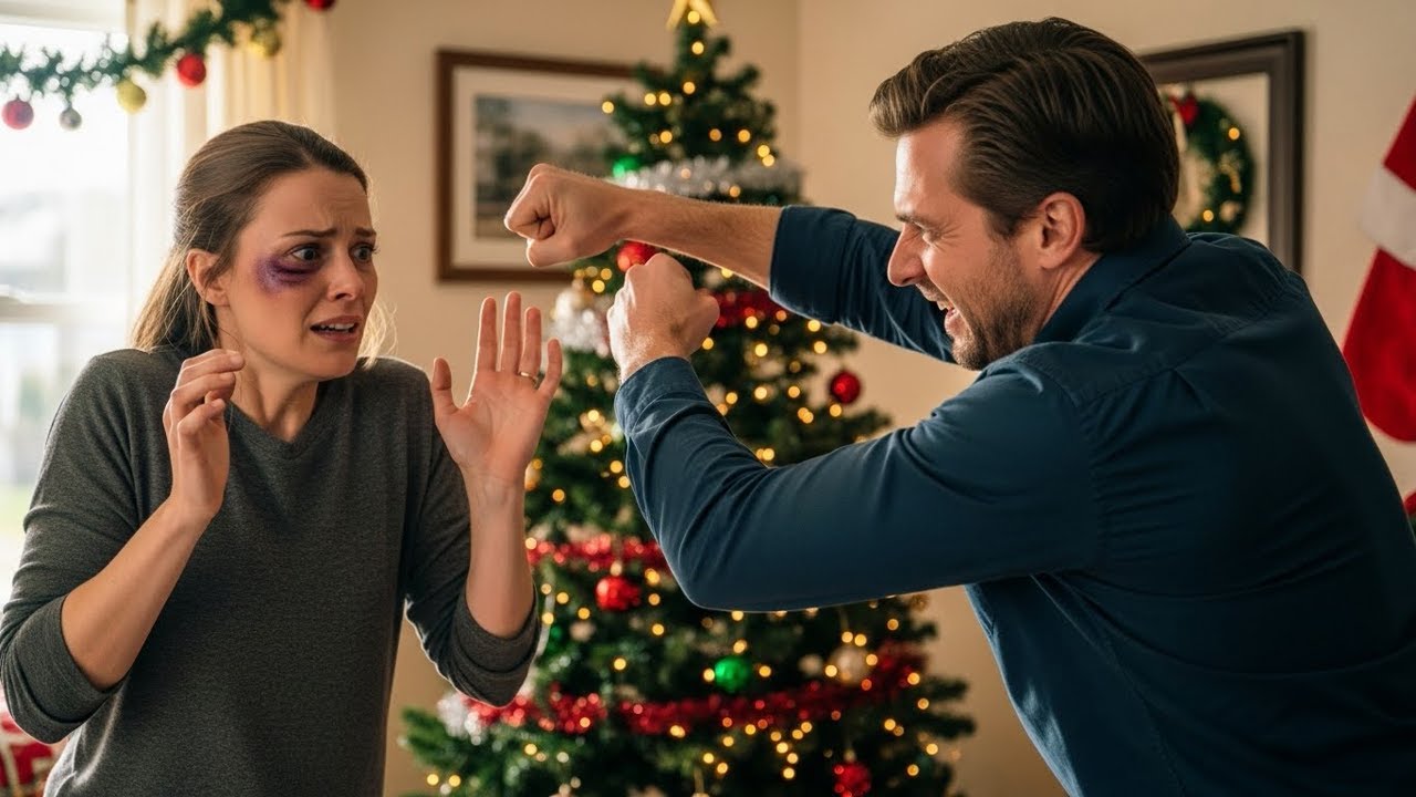 “Tvoj božićni poklon je šamar”, rekao je moj suprug dok me tukao… ali nije očekivao MOJ poklon…