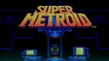 Super Metroid SNES Commercial - Retro Game Trailers
