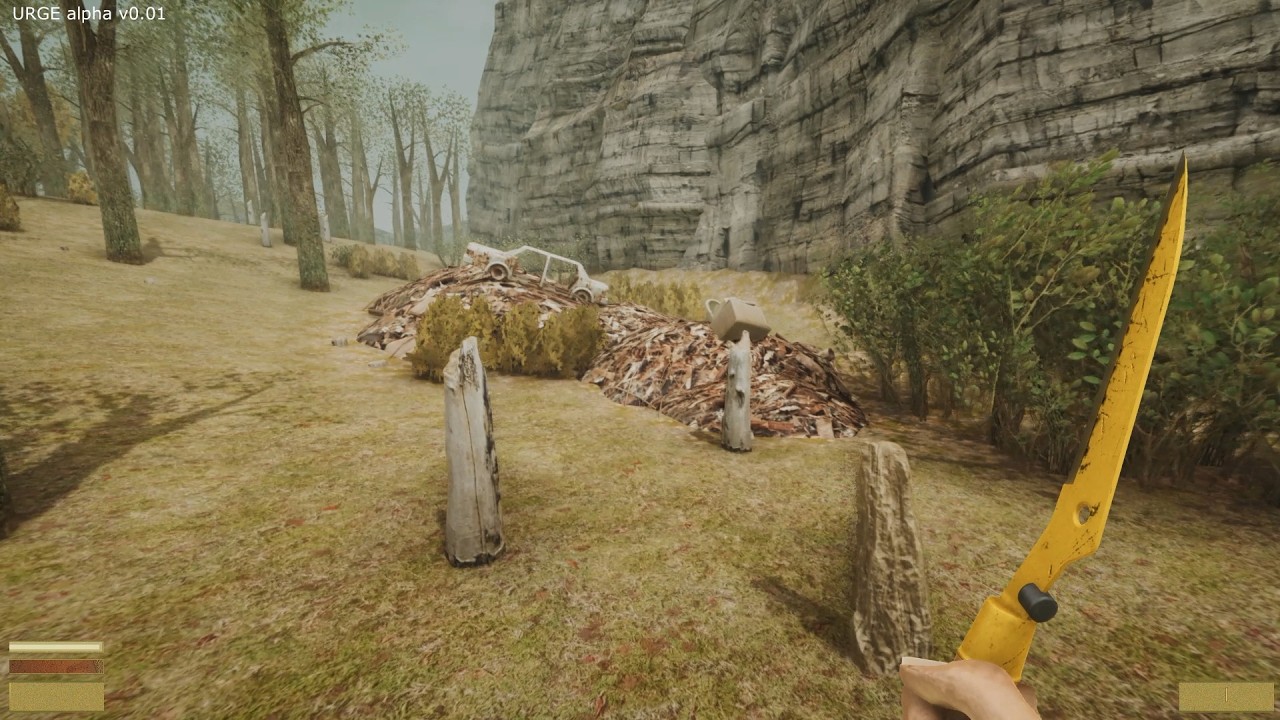 URGE Survival Horror Game Alpha v0 01 Secrets of Big Woods