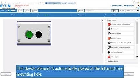 Pushbutton Configurator Tutorial | EN – First Steps