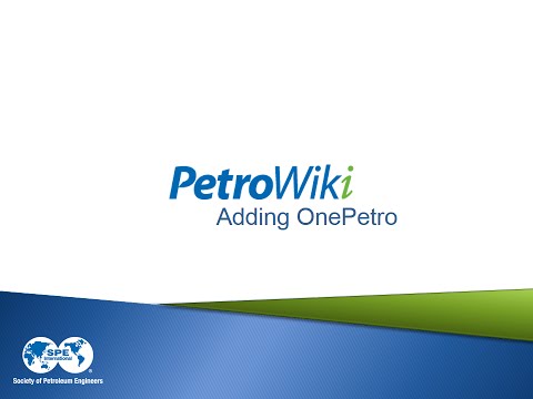 How to Add OnePetro Papers to PetroWiki