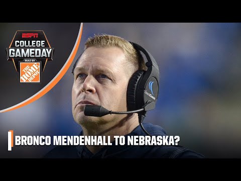 Bronco mendenhall sounded like he wants to coach at nebraska - rece davis | college gameday podcast