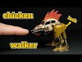 I made a proper Chicken Walker with custom 3D modeled legs