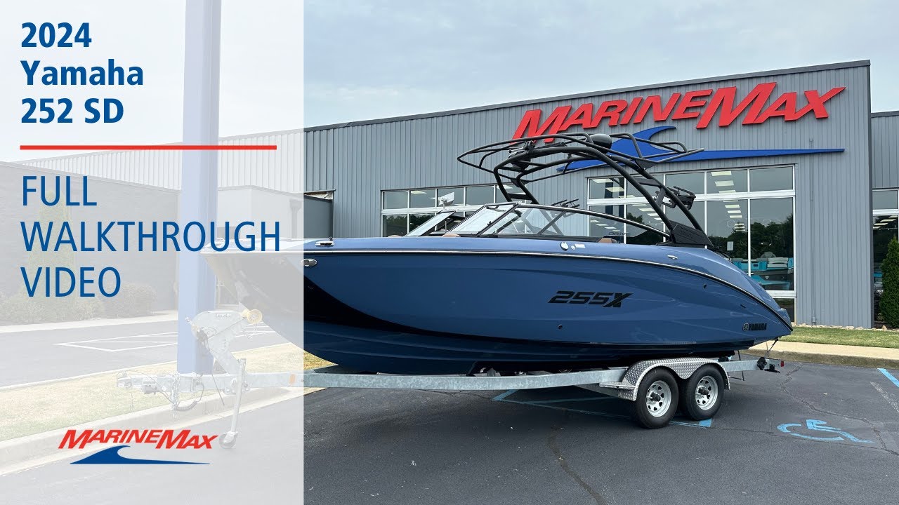 2024 Yamaha 252XD | MarineMax Greenville - YouTube