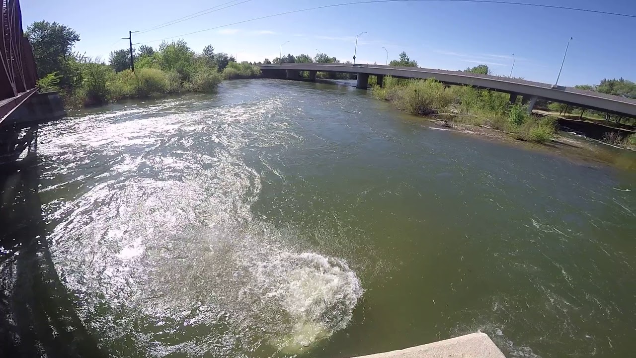 Washed away in the river