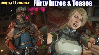 MK11 Flirty Intros & Teases (Relationship Dialogues) - Mortal Kombat 11