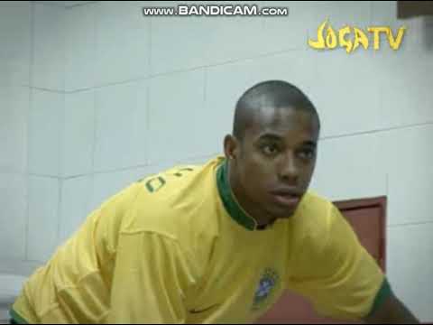 ბრაზილიის ნაკრები გასახდელში