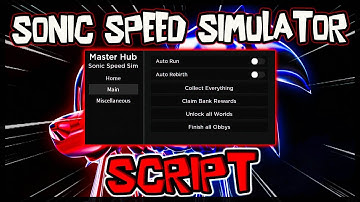 UPDATED | Sonic Speed Simulator Script [2025] Very OP Features 🔥