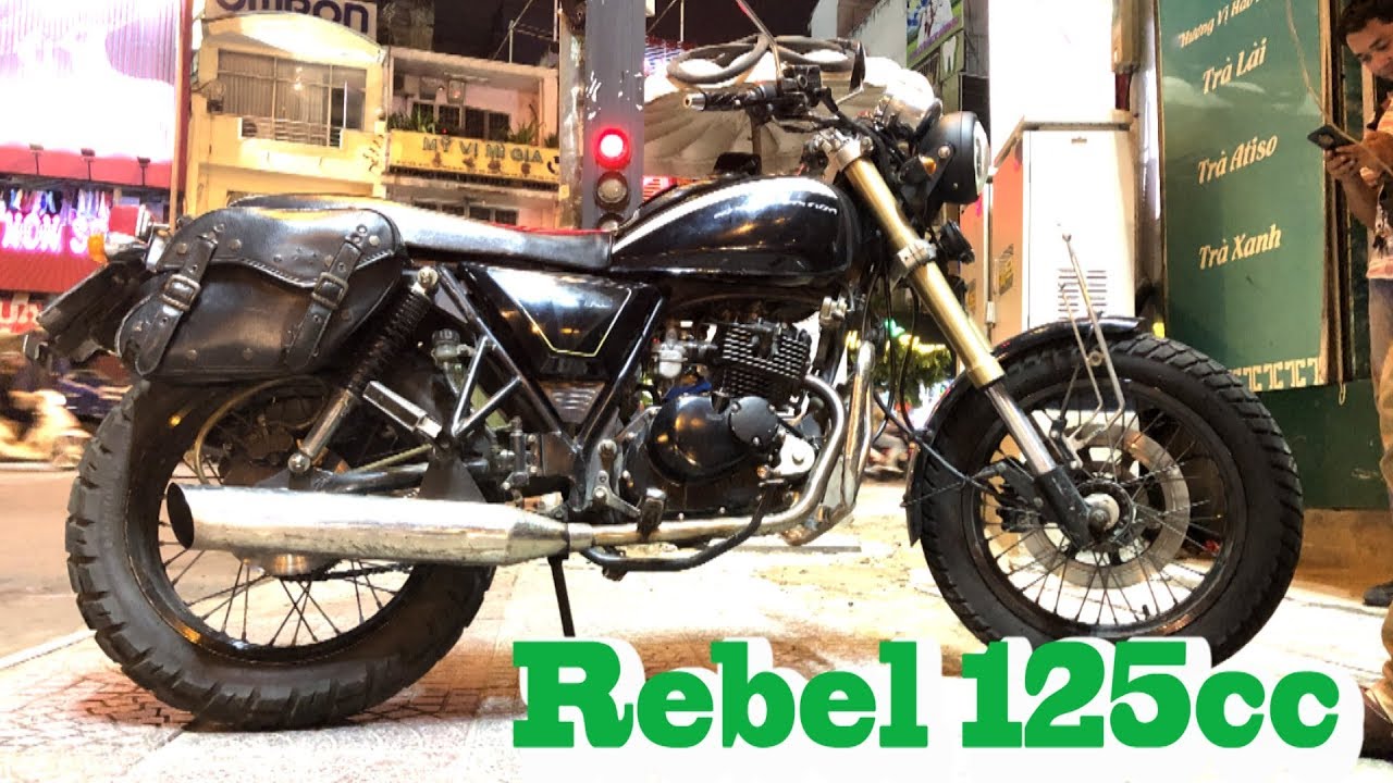 Moto Rebel 125cc LẠ nhỏ nhưng CỰC CHẤT  Chỉ nhập 2 chiếc về VN  Chiếc xe  của đam mê  YouTube