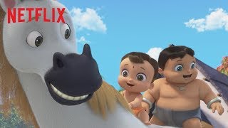 Riding Horses 🐴 Mighty Little Bheem | Netflix Jr