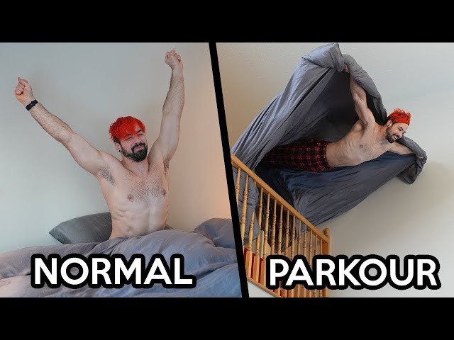 BEST OF Parkour VS Normal People In Real Life (PART 2) class=