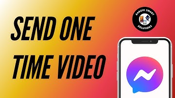 How to Send One Time View Pictures on Messenger (New Method)