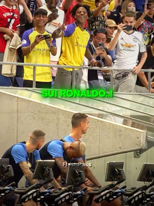 IShowSpeed Finally Saw Ronaldo's Siuuu..🤯