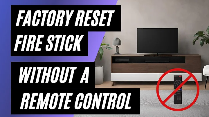 Fire Stick Factory Reset: No Remote? No Problem! Easy Step-by-Step Guide
