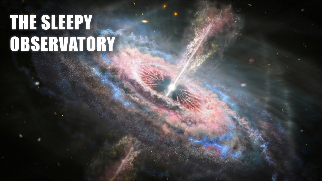 How Time Slows Near a Black Hole – A Calm Journey Through Space & Time🌌 | Sleepy Science Channel