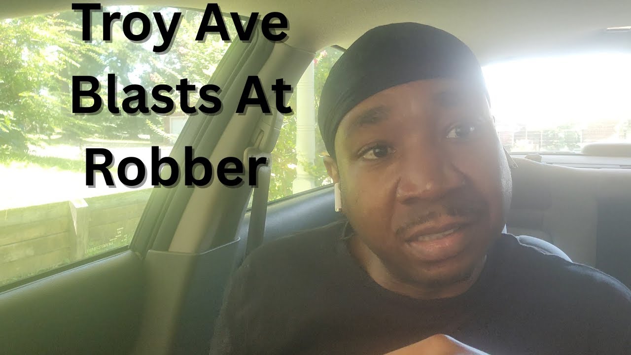 Troy The Rapper Rapper Troy Ave On Camera Defending Friend From Thief (Was it self ...