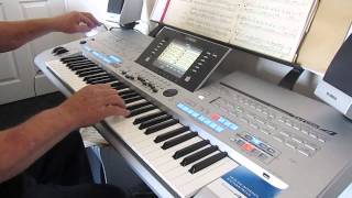 Video thumbnail of "ORGAN CHA CHA " WHEELS ", PLAYED ON THE TYROS 4 BY ROGER DIEHL"