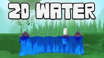Unity 2D Water Tutorial in 100 Seconds (Dynamic Waves + Reflection Shader)