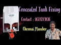 Concealed tank fixing/ @muthuplumber8249 /contact -9677273836