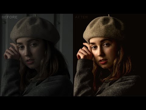 How to Change Bad Light Photos to Amazing Low key Portrait in Photoshop