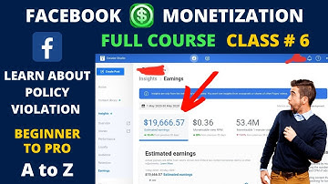 FACEBOOK MONETIZATION COMPLETE COURSE CLASS-6 | LEARN ABOUT POLICY VIOLATION ISSUES | BY FURQAN KHAN