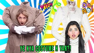 Testing Out *Viral* HALLOWEEN COSTUME Hacks by 5 minute crafts \& Crafty panda  | *SHOCKED*