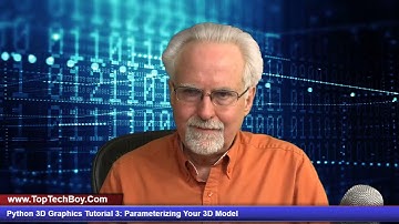 Python 3D Graphics Tutorial 3: Designing 3D Models with Parameters