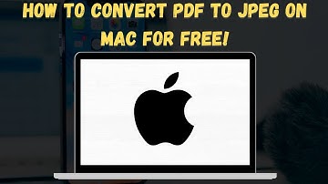 How To Convert PDF to JPEG On Mac (2024) 🖼️ (Easy & FREE!)