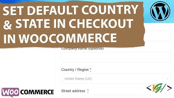 How to Set Default Country and State in WooCommerce Checkout Page using Custom Code
