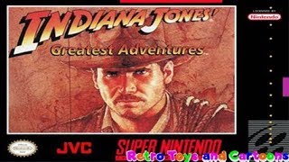Indiana Jones Greatest Adventures Super Nintendo Commercial Retro Toys and Cartoons