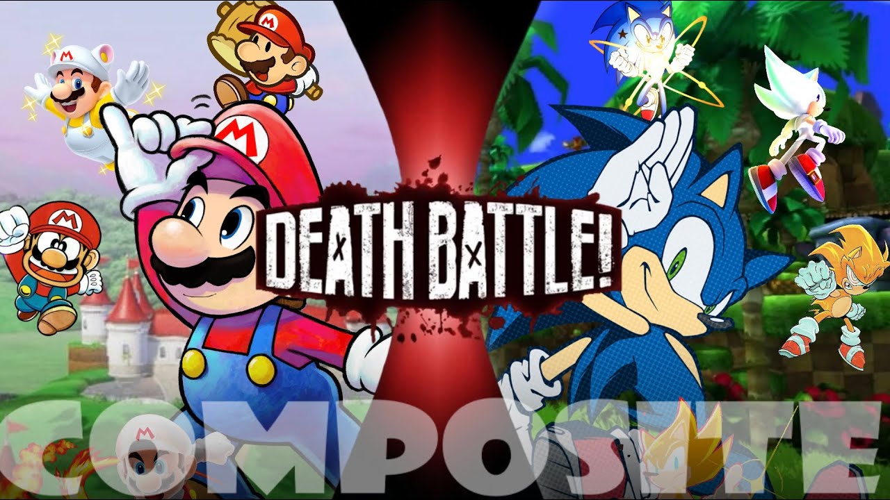Death Battle Fan Trailer - Mario Vs Sonic(Composite) - YouTube