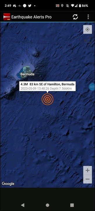 Earthquakes today hamilton