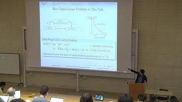 Takashi Tanaka: LQG Control with Minimum Directed Information: A Semidefinite Programming Approach