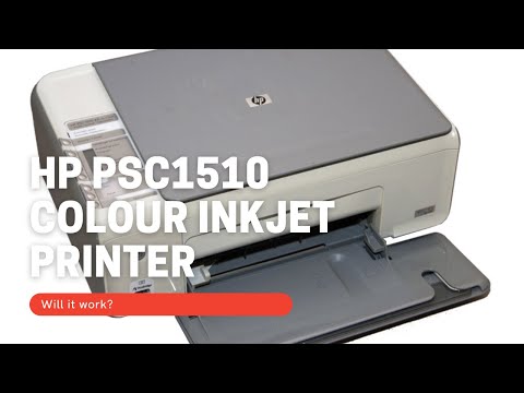 HP PSC 1510 colour inkjet printer/scanner/copier - Will it work?