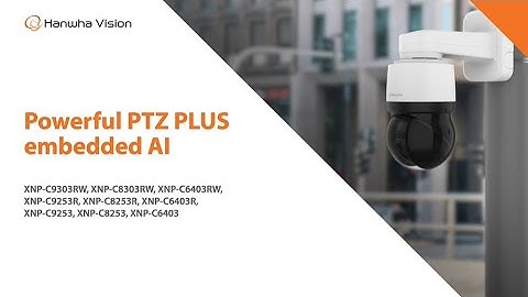 Meet the upgraded X Series AI PTZ Plus!