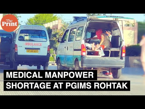 'Saw man dying unattended’: PGIMS Rohtak battles staff Covid surge as patient count rises