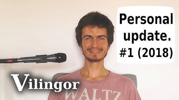 Indie game dev vlog: Personal update. #1 (2018)