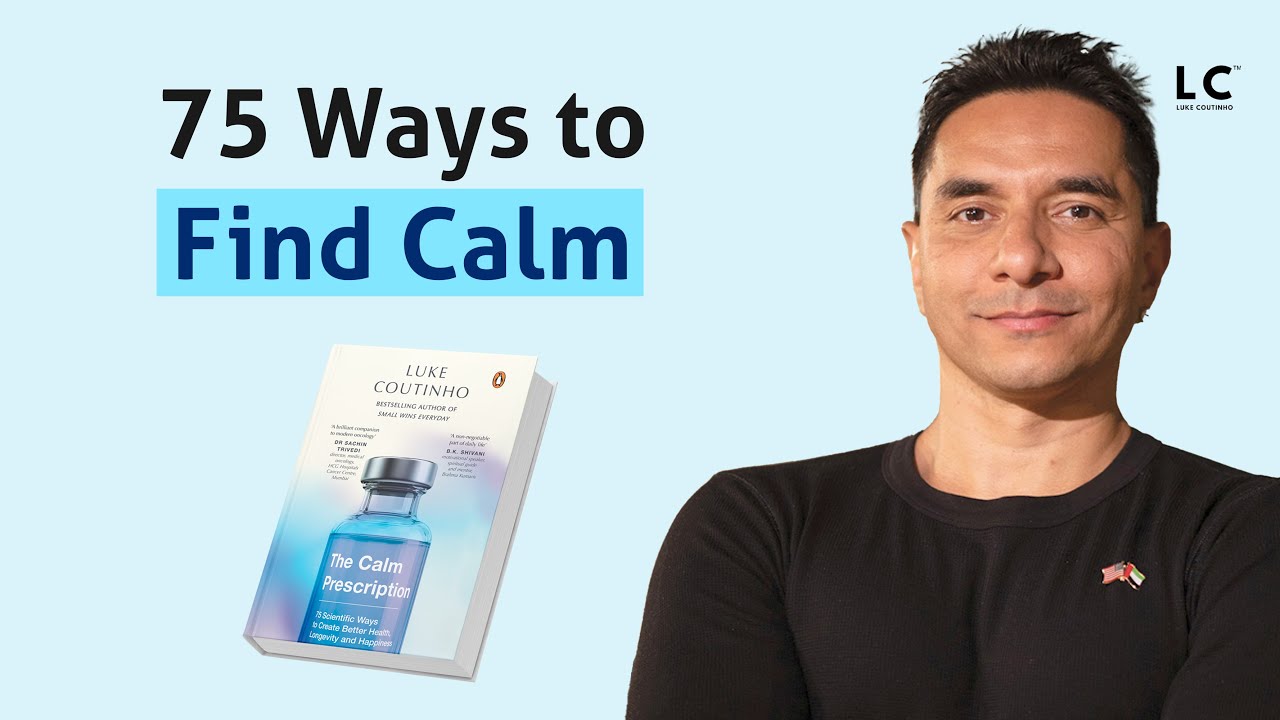 The Calm Prescription: 75 Ways to Heal, Sleep Better & Reduce Stress 😴#SleepBetter #StressRelief