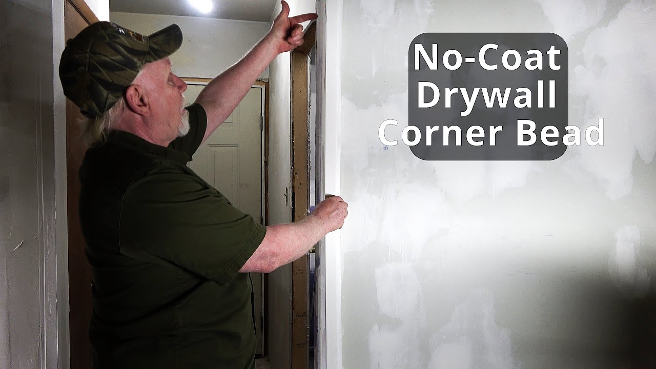 NoCoat Drywall Corner Bead Around Opening After Door Removal YouTube