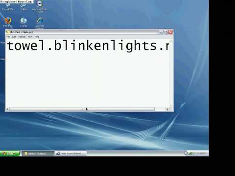 Star Wars on Command Prompt