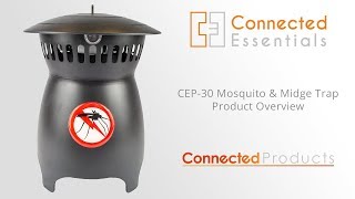 CEP-30 Outdoor Electric Plug in Mosquito Trap Product Overview, from Connected Products