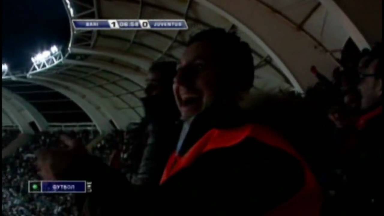 Gol Meggiorini Bari-Juventus 3-1 12/12/2009 [Real Audio]