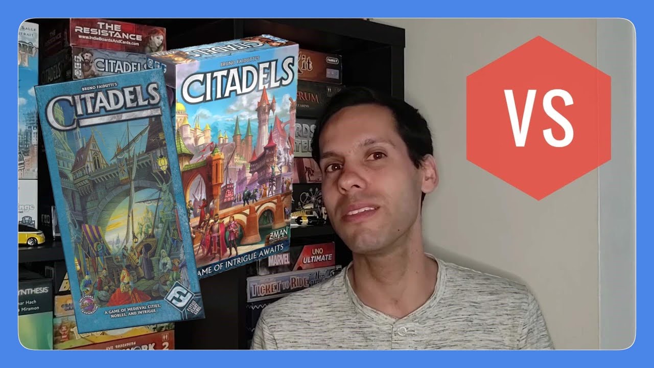 Citadels (2000) VS Citadels (2016) — Should You Upgrade? - YouTube
