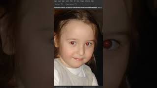 How to Fix Red Eyes in photoshop #photoshop #grapexels #photoshoptips