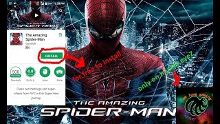 how we can download the amazing spider man for free in android device for free and 100% working screenshot 3