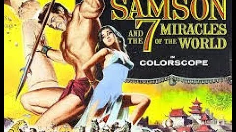 SAMSON and the 7 MIRACLES of the WORLD, Gordon Scott, 1961. Best color trailer.
