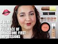 A FULL FACE OF DRUGSTORE FIRST IMPRESSIONS AND AN EXTREMELY CHATTY VIDEO | LIZZIE DEMETRIOU