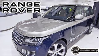 Land Rover Factory - Range Rover SVAutobiography Luxury SUV Production