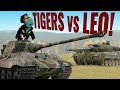How many Tiger II tanks does it take to defeat a Leopard II?